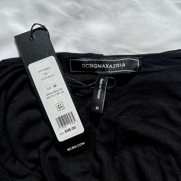 NWT BCBGMAXAZRIA TOP M - Picture 4 of 5